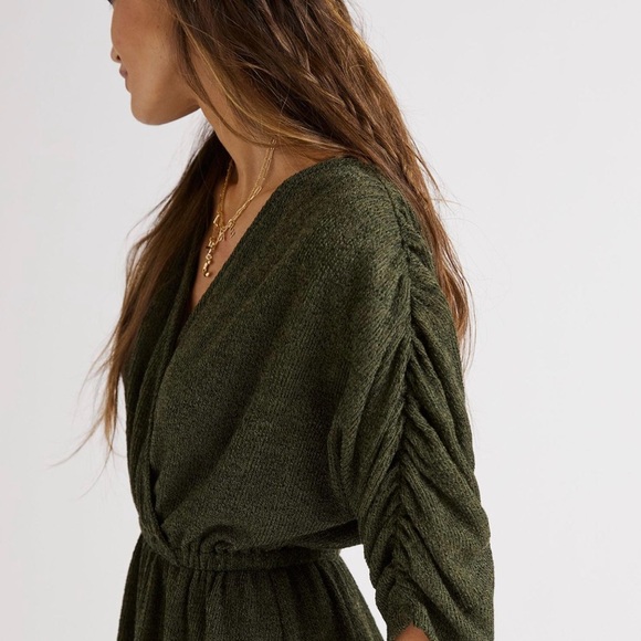 AMADI Green Knit Dress xs - Picture 3 of 4